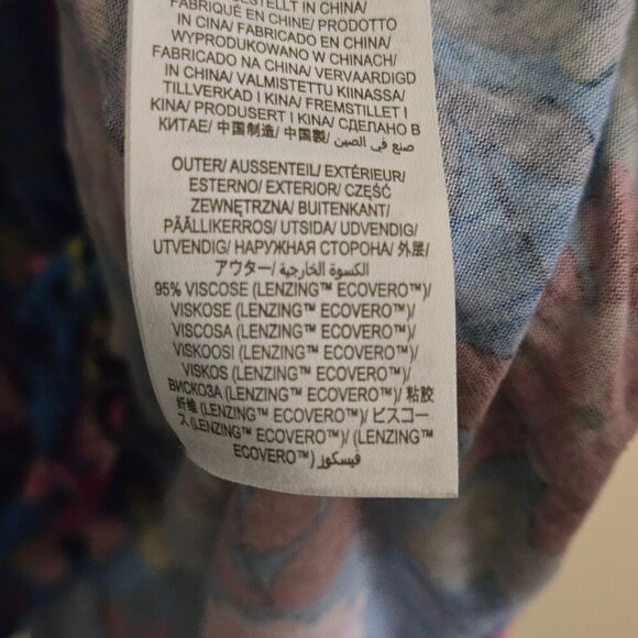 Boden Mini Tea Dress Moroccan Blue Floral Pockets Size 6R - Picture 8 of 8